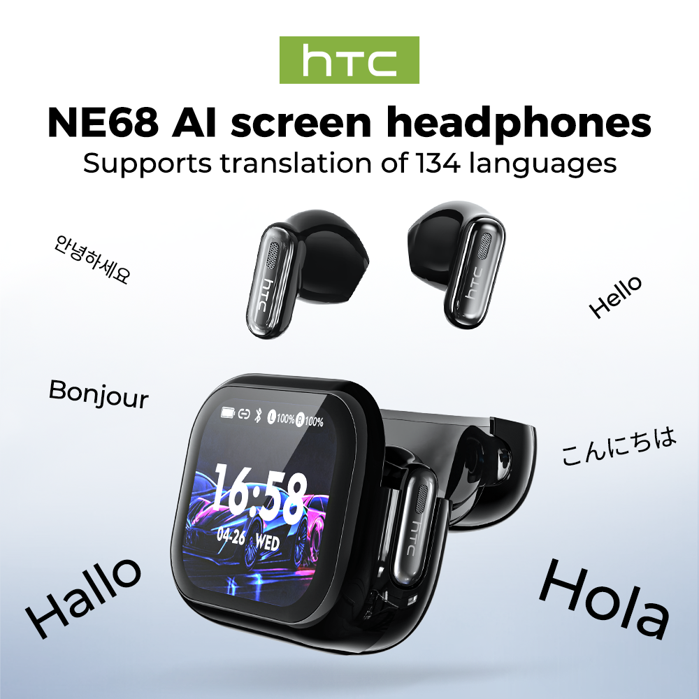 Esports Gaming Earbuds - AI Translate Earphone Bluetooth HTC NE68