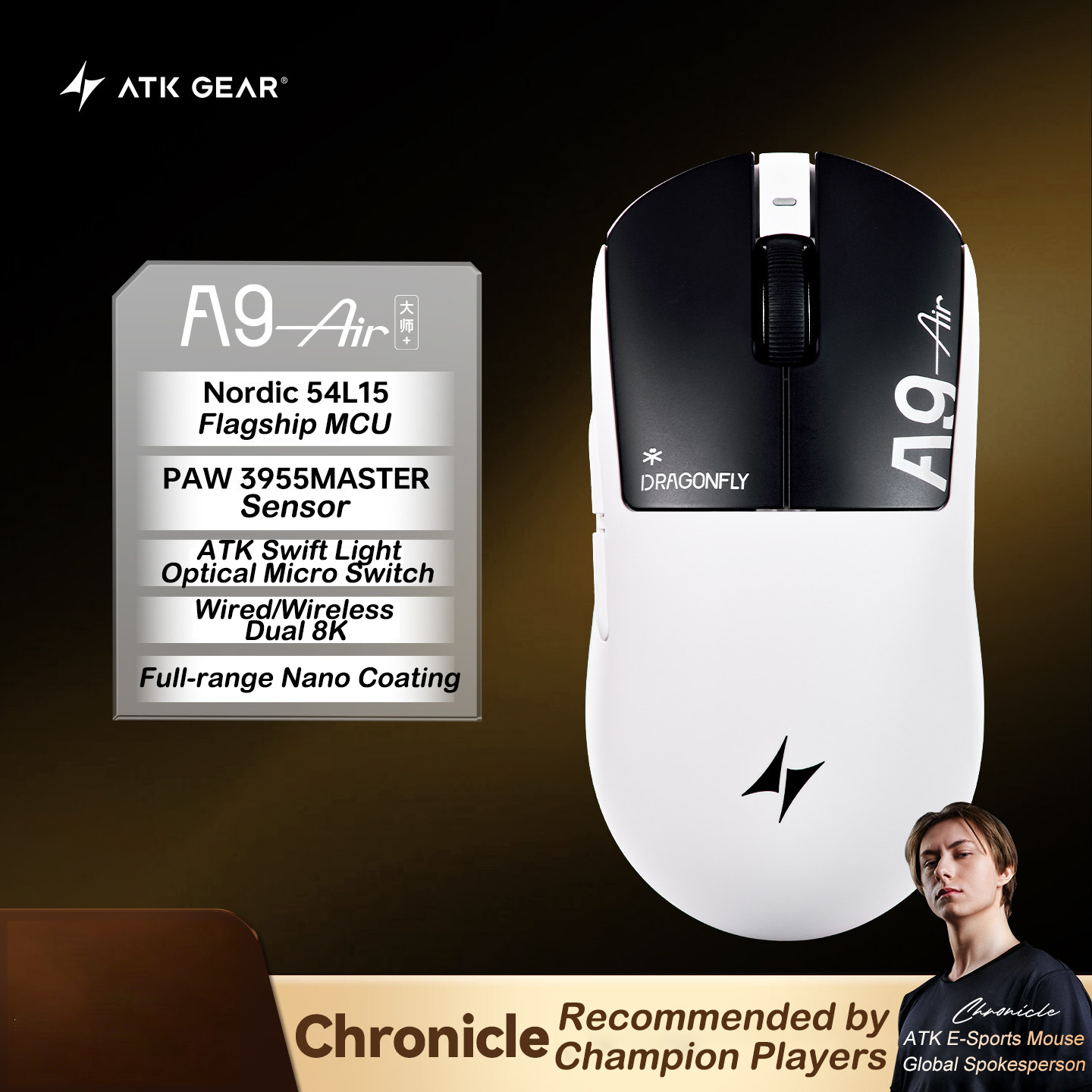 ATK A9 Air Ultimate Plus Gamin - Ultimate Esports Gaming 리뷰 및 가격