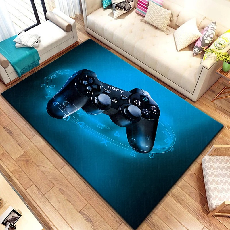 Gaming Esports Rug – Black Con - Esports Or Gaming 리뷰 및 가격
