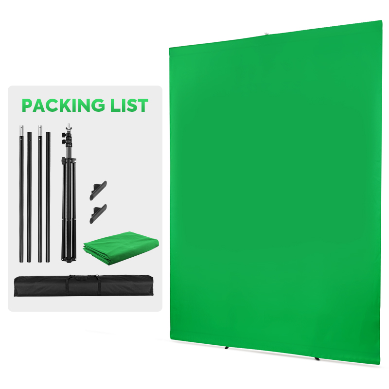 Stand Kit With Green Screen Ba - Green Screen Collapsible 리뷰 및 가격