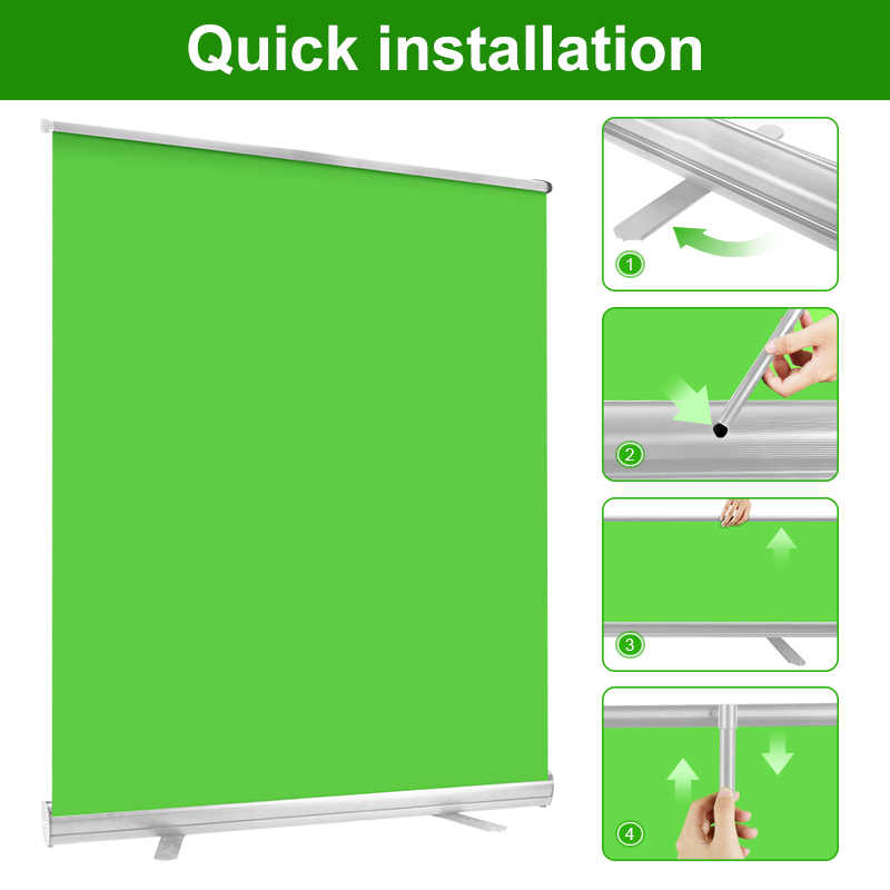 110x200cm Backdrop Chroma Key  - Green Screen Collapsible 리뷰 및 가격