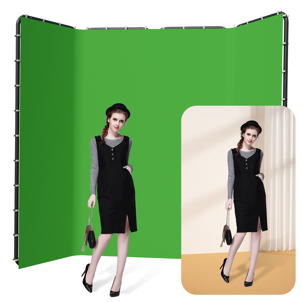 SH 2.4x4M Background Stand Fra - Green Screen Collapsible 리뷰 및 가격