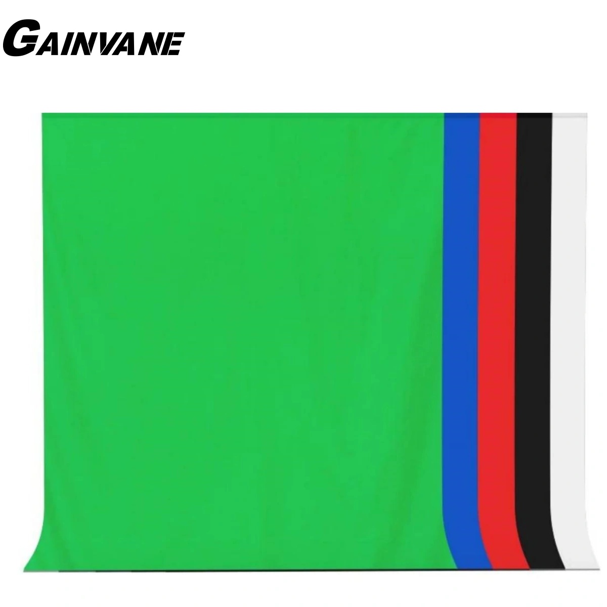 GAINVANE Backdrop Cloth White  - Green Screen Collapsible 리뷰 및 가격