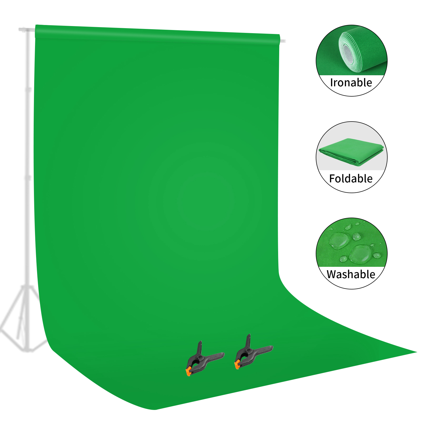 Selens Green Screen Backdrop C - Green Screen Collapsible 리뷰 및 가격