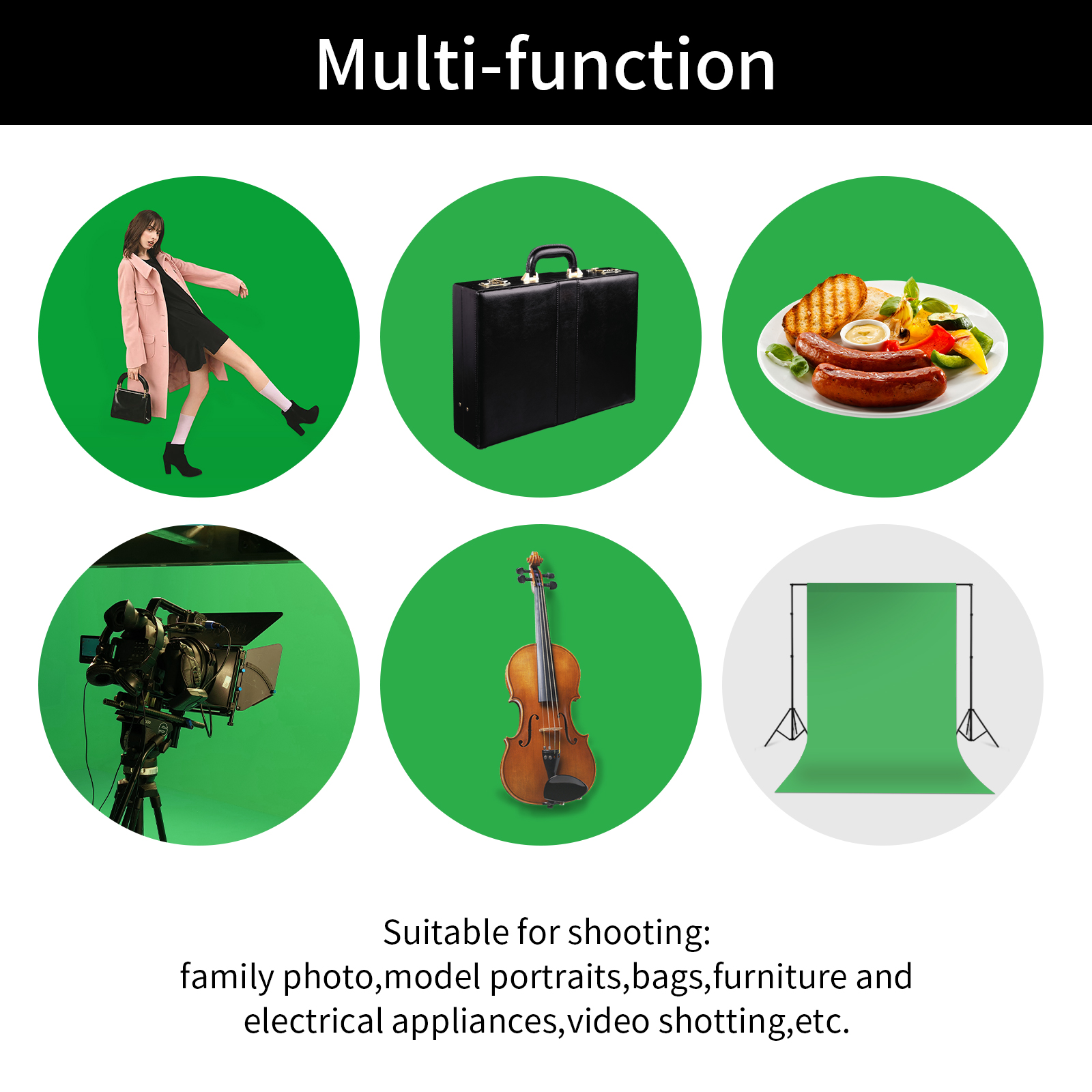 Selens Green Screen Backdrop C - Green Screen Collapsible 리뷰 및 가격