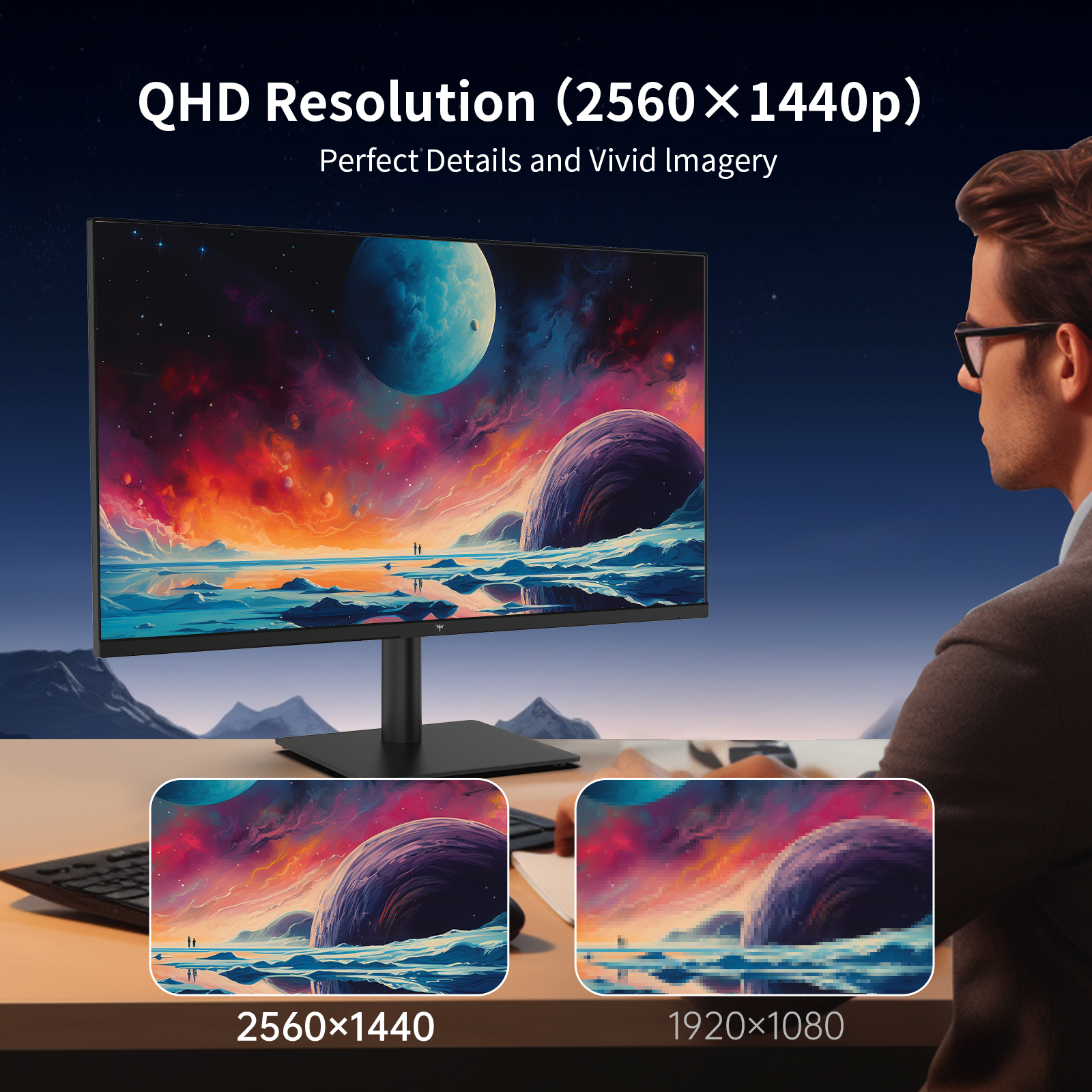 KTC 27 Inch QHD(2560 * 1440) 1 - Gaming Monitor Curved 리뷰 및 가격