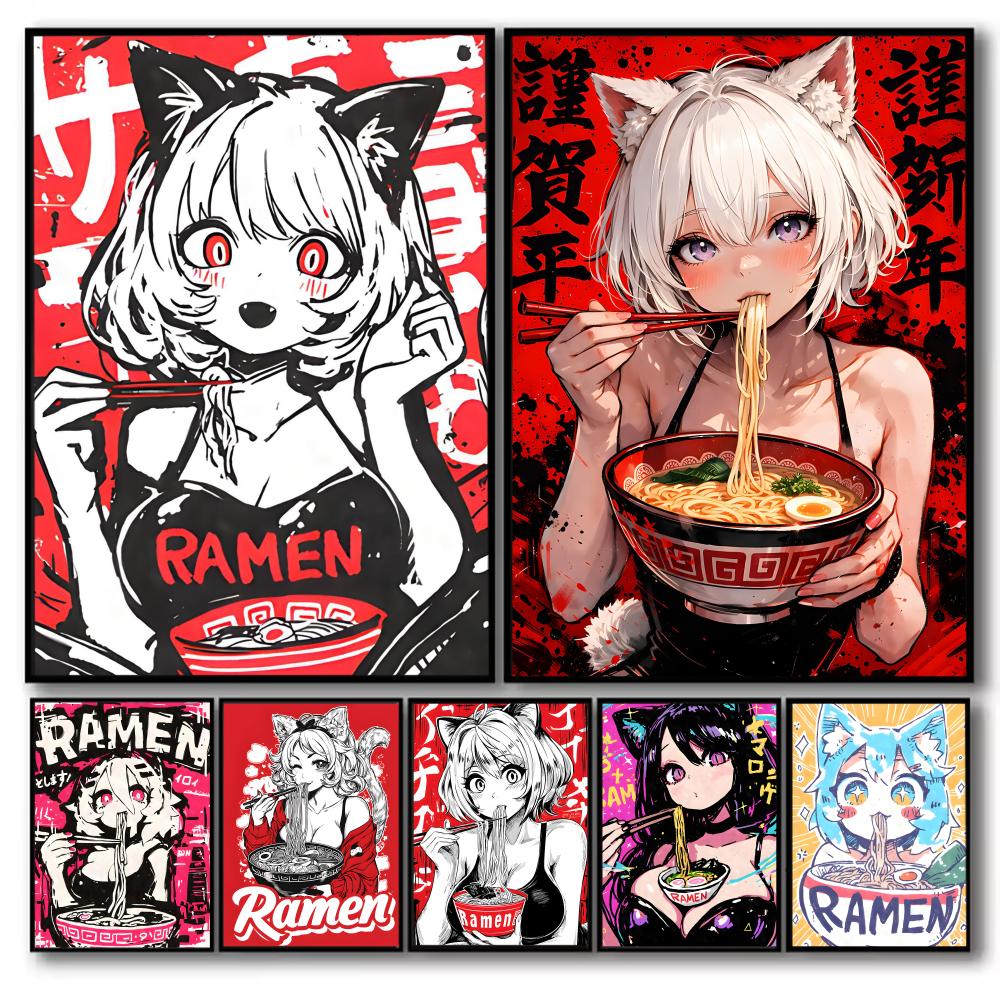 Anime Cat Girl Painting Callig - Esports And Gaming Lounge 리뷰 및 가격