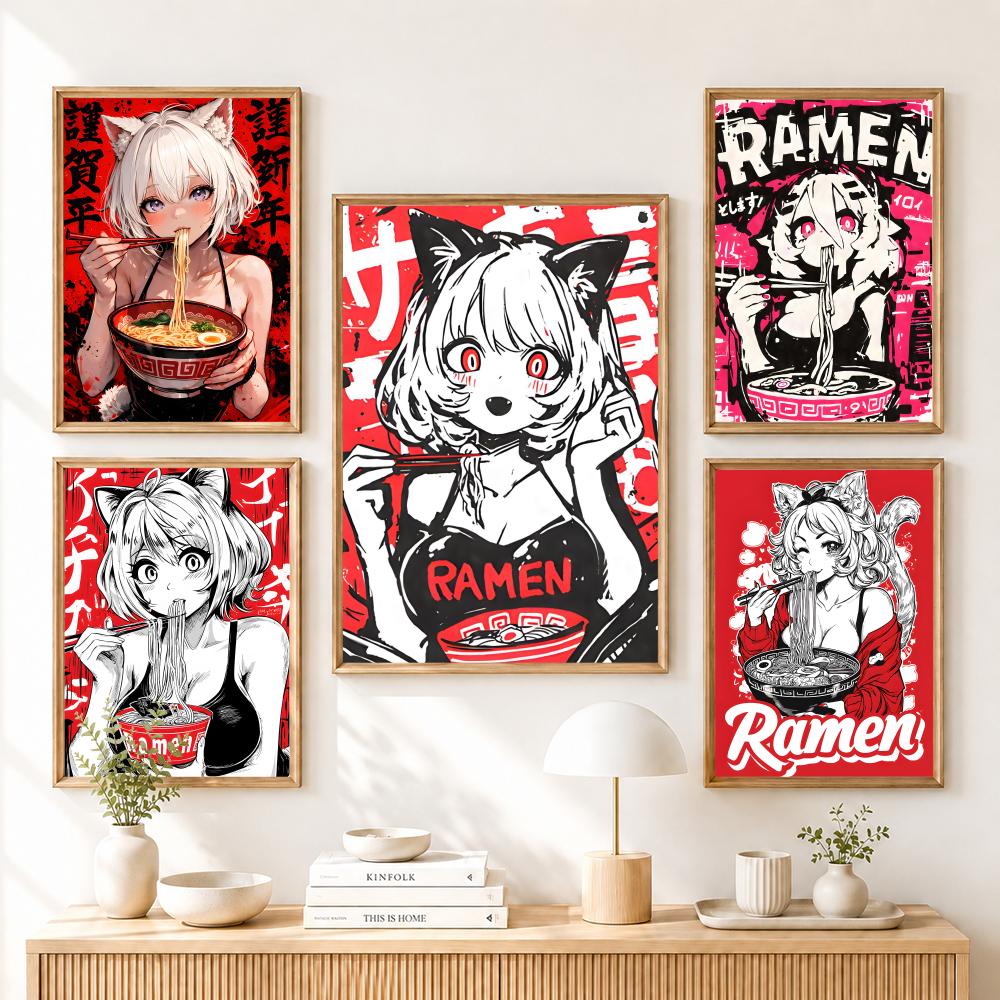 Anime Cat Girl Painting Callig - Esports And Gaming Lounge 리뷰 및 가격