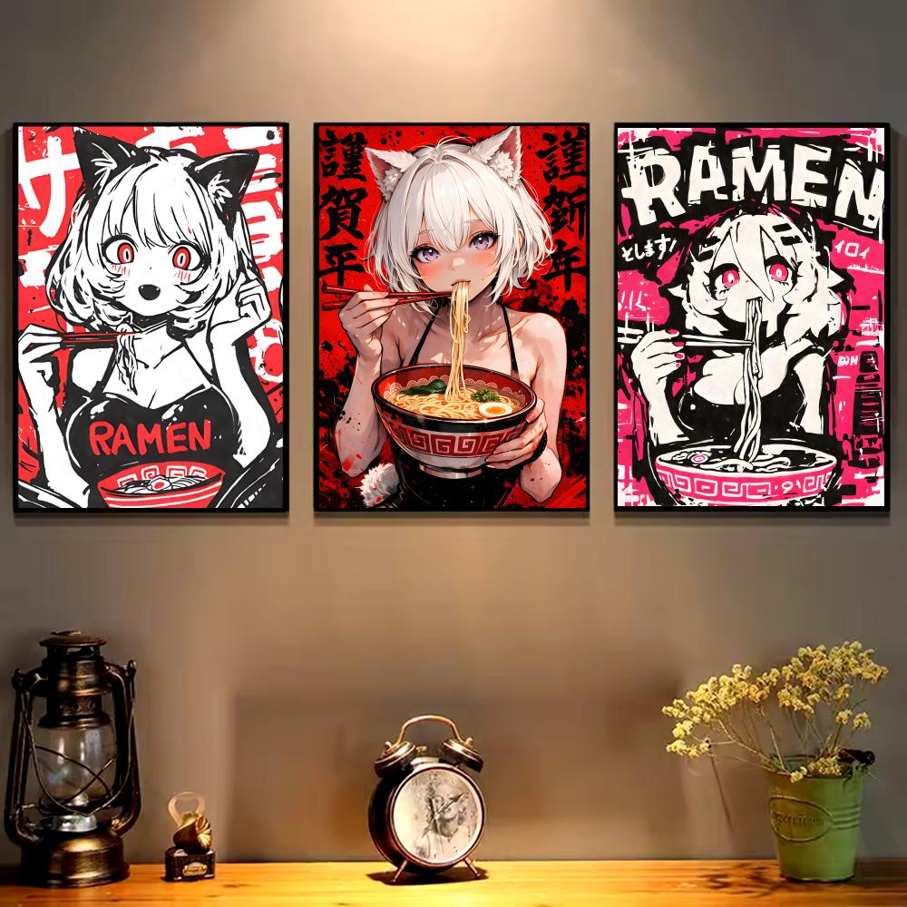 Anime Cat Girl Painting Callig - Esports And Gaming Lounge 리뷰 및 가격