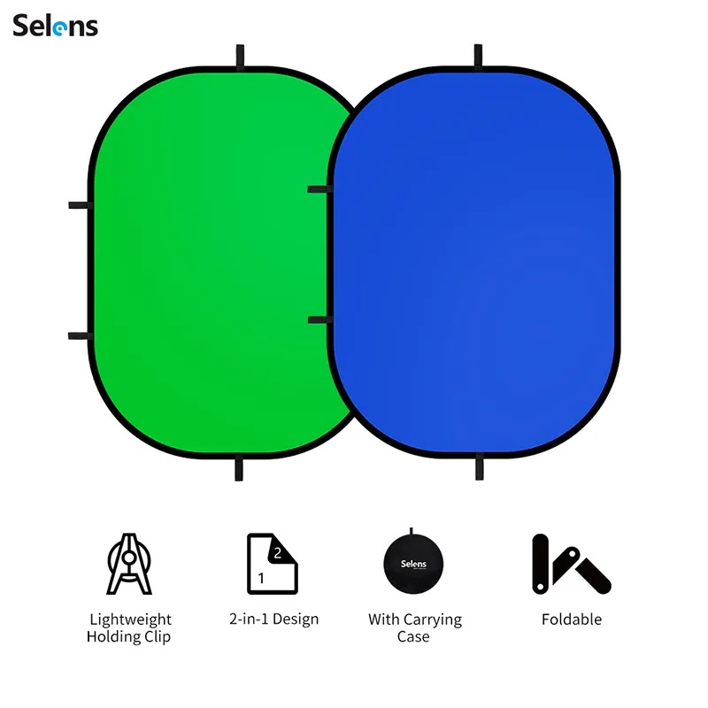 Selens Green Screen Photo Back - Green Screen Collapsible 리뷰 및 가격