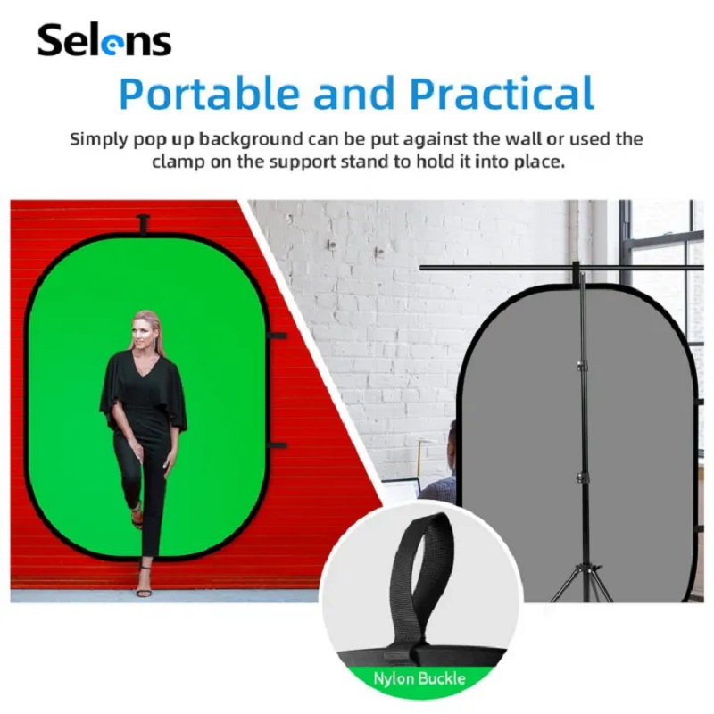 Selens Green Screen Photo Back - Green Screen Collapsible 리뷰 및 가격