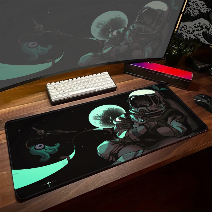Art Astronaut Mousepad Cute Bi - Esports Gaming Setup 리뷰 및 가격