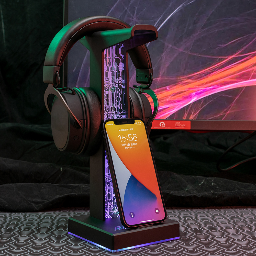 RGB Gaming Headphone Stand Dua - Esports Gaming Pc 리뷰 및 가격