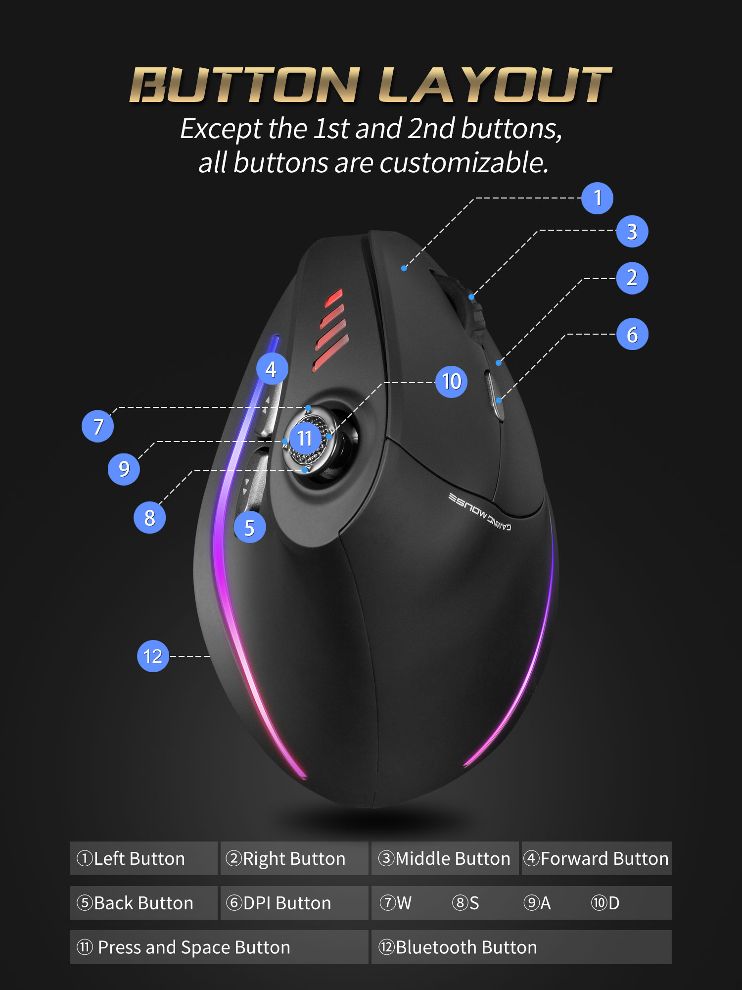Jomaa RGB Backlit Wireless Ver - Esports Gaming Pc 리뷰 및 가격