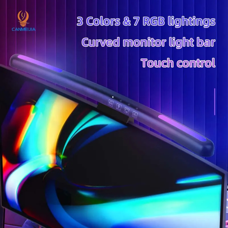 Curved LED Monitor Light Bar U - Gaming Monitor Curved 리뷰 및 가격