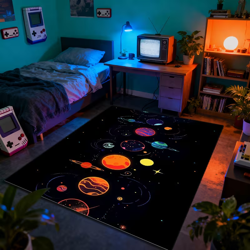 Space Themed Carpets Are Perfe - Esports Or Gaming 리뷰 및 가격