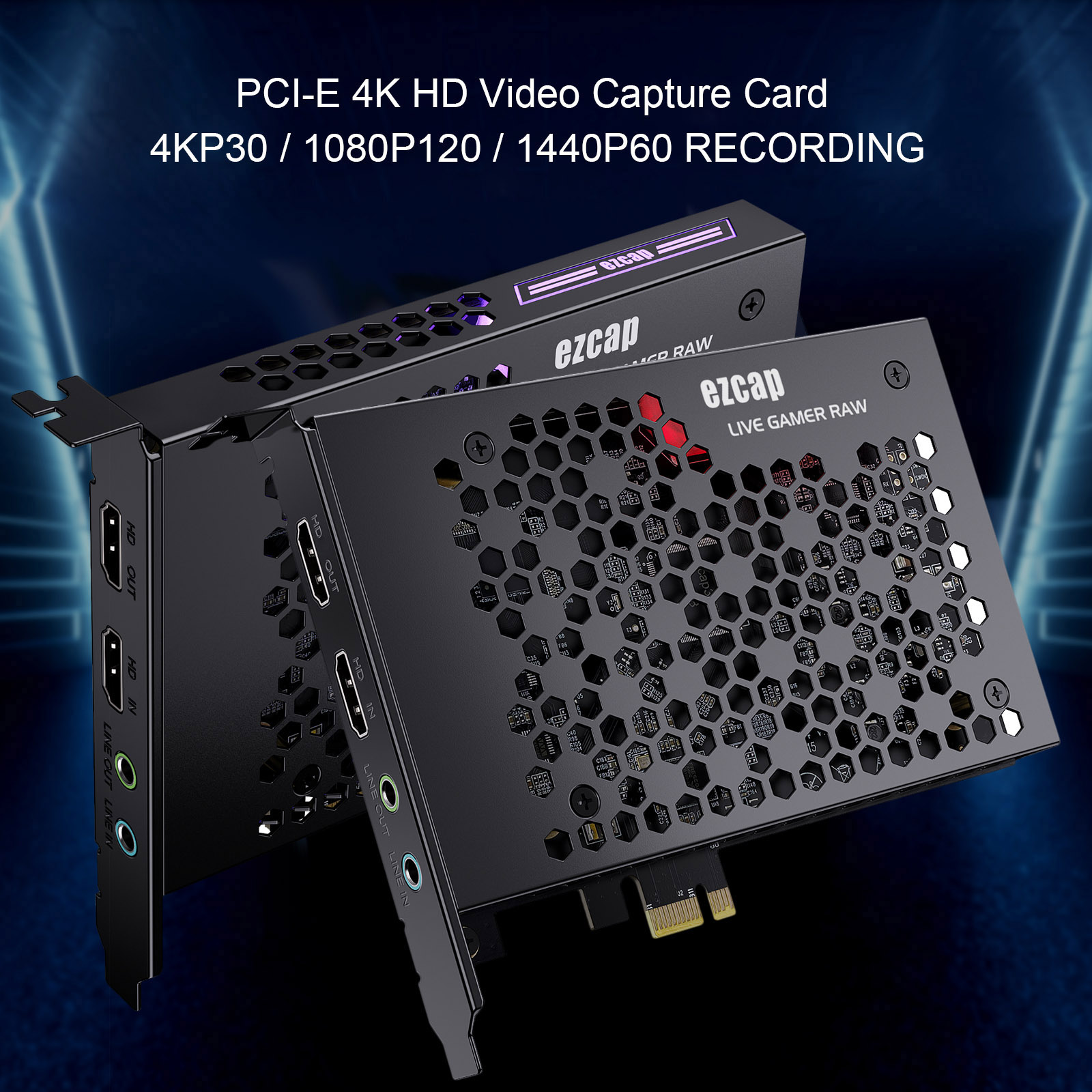 ezcap324B Live Gamer Raw PCIE  - Esports Gaming 리뷰 및 가격